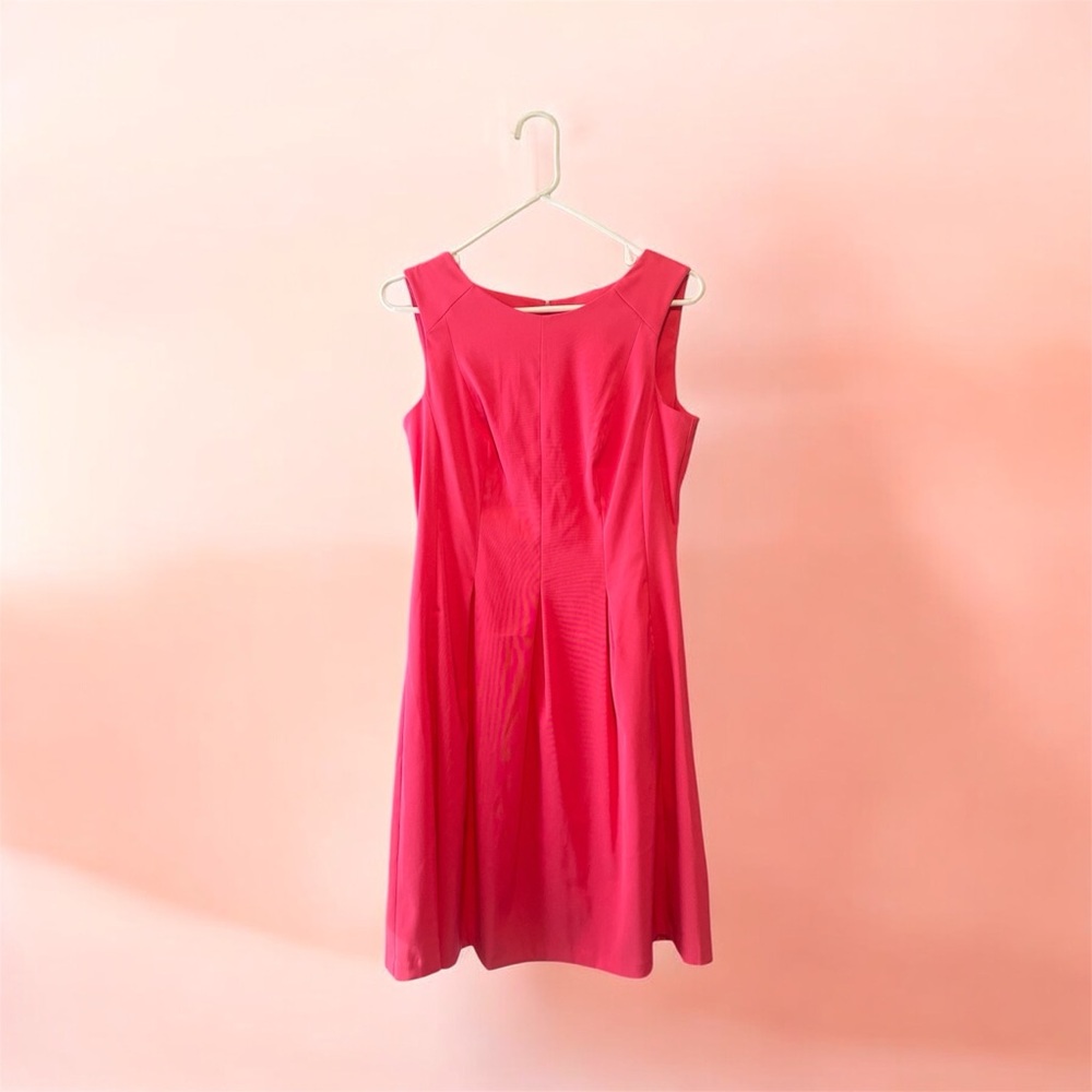 Chic Sleeveless Pink Mini Dress